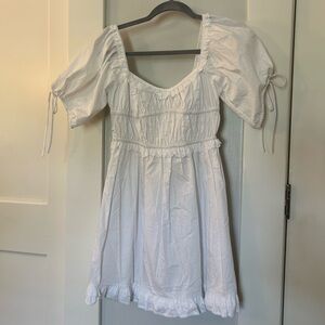 White Dress (great for graduation or summer)